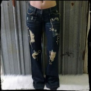 Dungeon Embellished Jewels Jeans